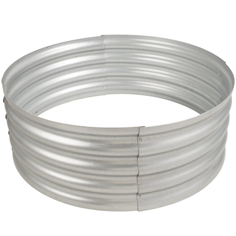 Pleasant Hearth Infinity Galvanized Fire Ring & Reviews Wayfair Canada